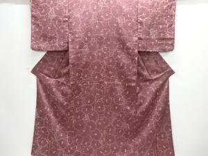 花尽くし模様小紋着物